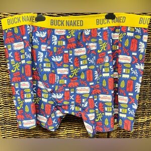 Duluth - Mens Buck Naked,‎ Hamms Beer Boxers, Size:4XL